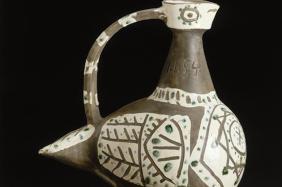 Vase zoomorphe, Pablo Picasso, 1954, musée Magnelli, musée de la Céramique, Vallauris
