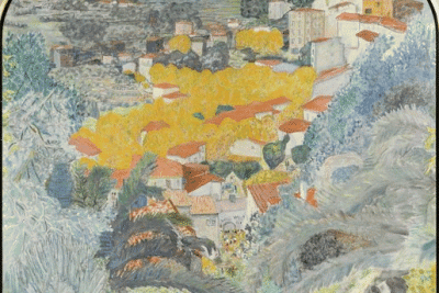 Vue du Cannet, Pierre Bonnard, 1927, Huile sur toile, H. 233,6 ; L. 233,6 cm, Paris, musée d'Orsay - Agrandir l'image 6 sur 6, fenêtre modale