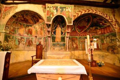 Chapelle Saint Erige, Hameau d'Auron Saint-Etienne-de-Tinée - Agrandir l'image 5 sur 7, fenêtre modale