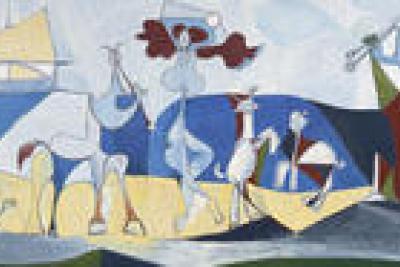 La joie de vivre, Pablo Picasso, 1946 - Agrandir l'image, fenêtre modale