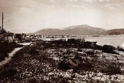La Promenade des Anglais depuis Sainte-Hélène. - Agrandir l'image 9 sur 10, fenêtre modale