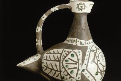 Vase zoomorphe, Pablo Picasso, 1954, musée Magnelli, musée de la Céramique, Vallauris - Agrandir l'image 1 sur 3, fenêtre modale