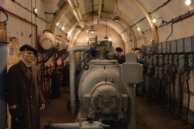 Fort Saint-Roch à Sospel : usine électrique - Agrandir l'image 3 sur 8, fenêtre modale