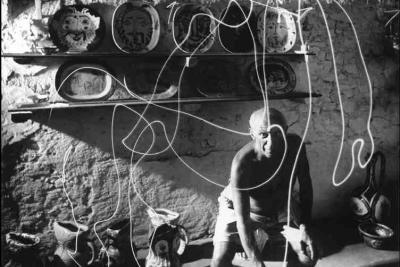 Le mystère Picasso, photogramme © Arte vidéo © Succession Picasso 2020 - Agrandir l'image 3 sur 3, fenêtre modale