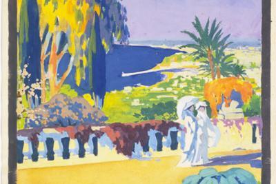 "Nice, reine de la Côte d'Azur" vers 1900, illustrée par MOURET G. - Agrandir l'image 5 sur 5, fenêtre modale