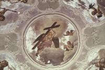Nice : Chapelle Sainte-Croix ou des Pénitents blancs - Agrandir l'image 3 sur 4, fenêtre modale