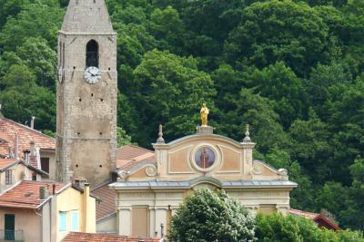Vue de l’église Notre Dame de L’Assomption et son clocher - Agrandir l'image 1 sur 7, fenêtre modale