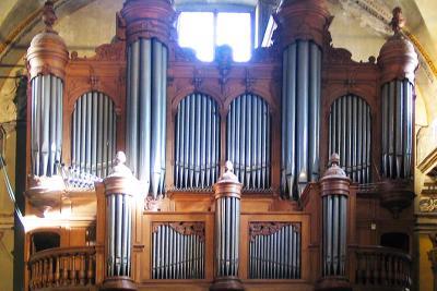 Orgue de la cathédrale sainte Réparate, Nice - Agrandir l'image 1 sur 5, fenêtre modale
