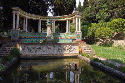 Jardin Fontana Rosa à Menton - Agrandir l'image 10 sur 13, fenêtre modale