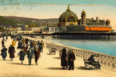 Promenade des Anglais et Palais de la Jetée - Agrandir l'image 6 sur 10, fenêtre modale