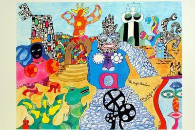 Tarot Garden, SAINT-PHALLE Niki (de) - Agrandir l'image 2 sur 7, fenêtre modale