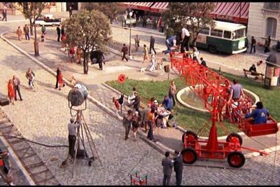 Tournage de la Nuit Américaine, François Truffault - Agrandir l'image 5 sur 6, fenêtre modale