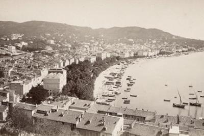 A.L & E. Neurdin, La Ville et le port de Cannes, ca 1880 - Agrandir l'image 8 sur 8, fenêtre modale