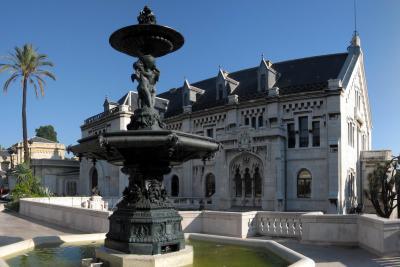 Le "Grand Château" de Valrose - Agrandir l'image, fenêtre modale