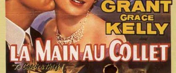 Affiche du film La main au Collet d'Alfred Hitchcock, 1955