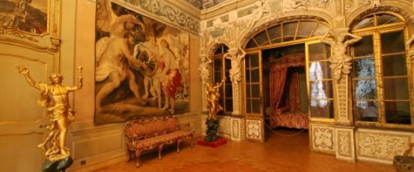 Le Palais Lascaris, vue de la chambre d'apparat