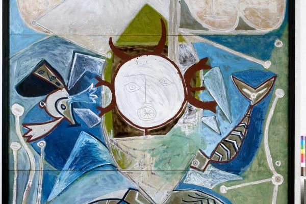 Une oeuvre de Picasso : Ulysse et les sirènes