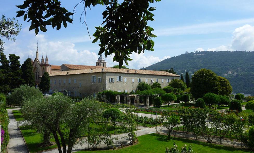 Le monastère de Cimiez et ses jardins - Agrandir l'image, fenêtre modale