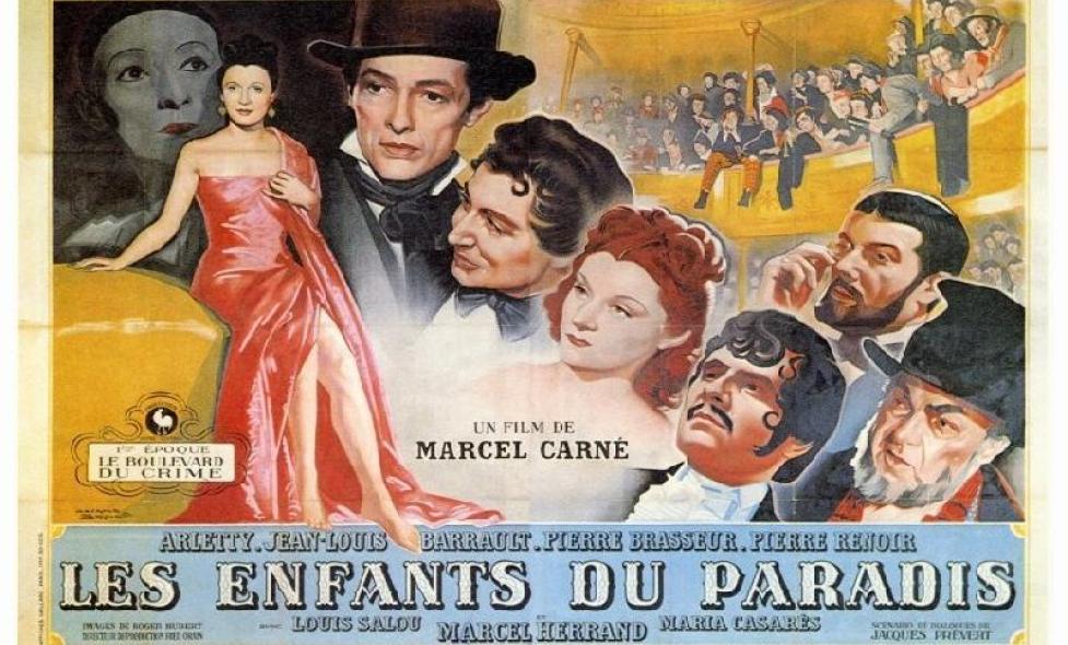 Affiche du film Les enfants du paradis de Marcel Carné, 1945 - Agrandir l'image, fenêtre modale