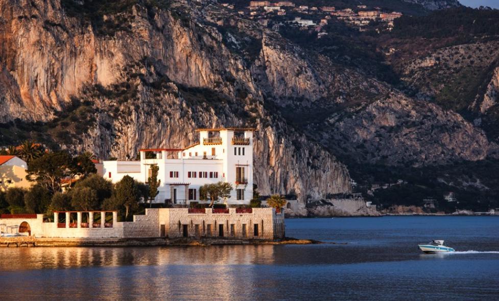 La villa Kerylos à Beaulieu-sur-Mer - Agrandir l'image, fenêtre modale