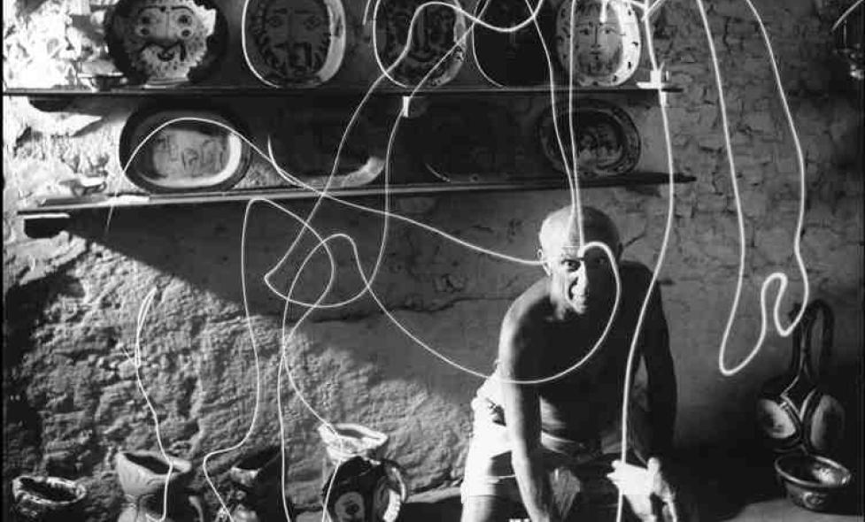 Le mystère Picasso, photogramme © Arte vidéo © Succession Picasso 2020 - Agrandir l'image, fenêtre modale