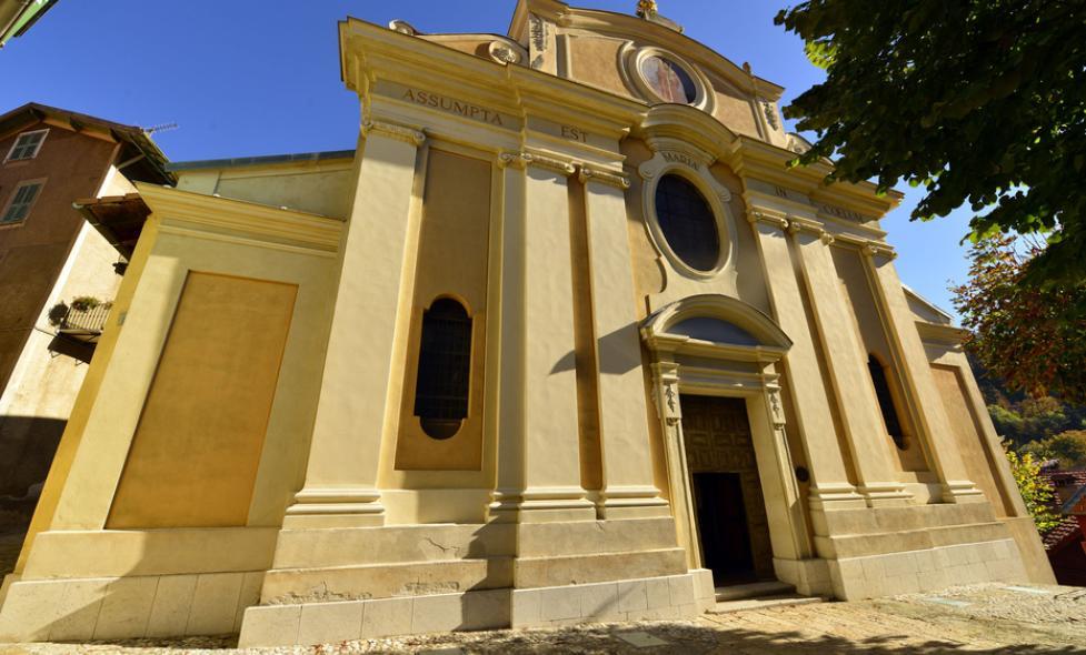 La façade de l’église Notre Dame de L’Assomption - Agrandir l'image, fenêtre modale