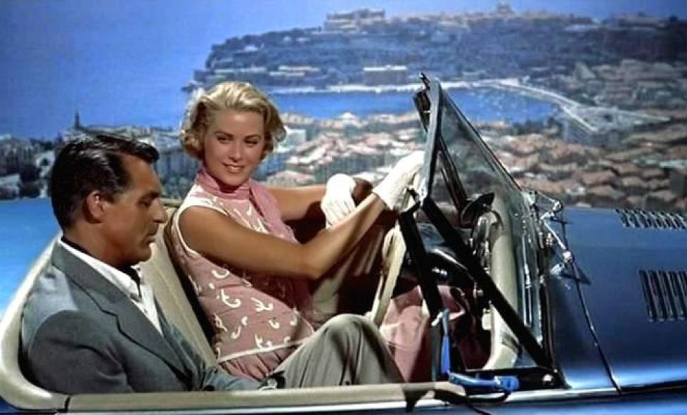 La Main au collet, Alfred Hitchcock, 1955 - Agrandir l'image, fenêtre modale